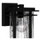Quoizel McAlister 1-Light Earth Black Outdoor Wall Lantern MCL8405EK - alternate 2